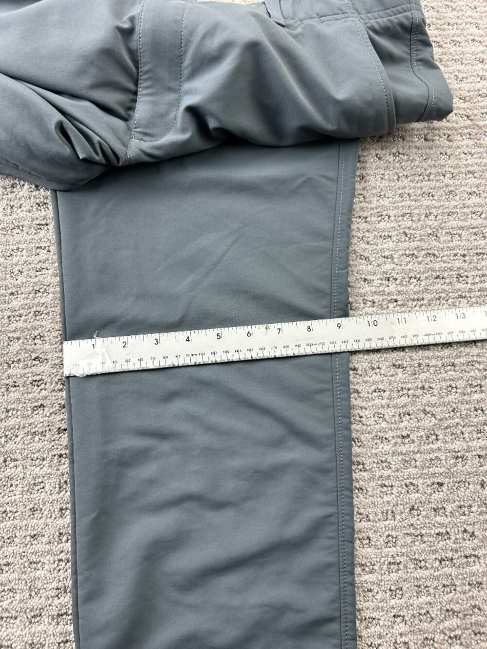 Under ARMOUR Activewear Pants Men 36 / 32 Gray Outdoor Sporty - Picture 12 of 13